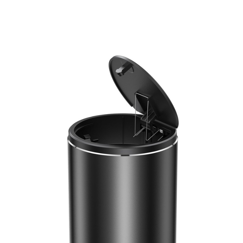 Tacho de basura para auto Baseus de aluminio – compacto, elegante y sin olores