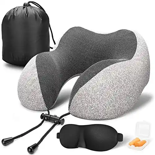 Cojín, almohada cervical para dolor de cuello para viaje