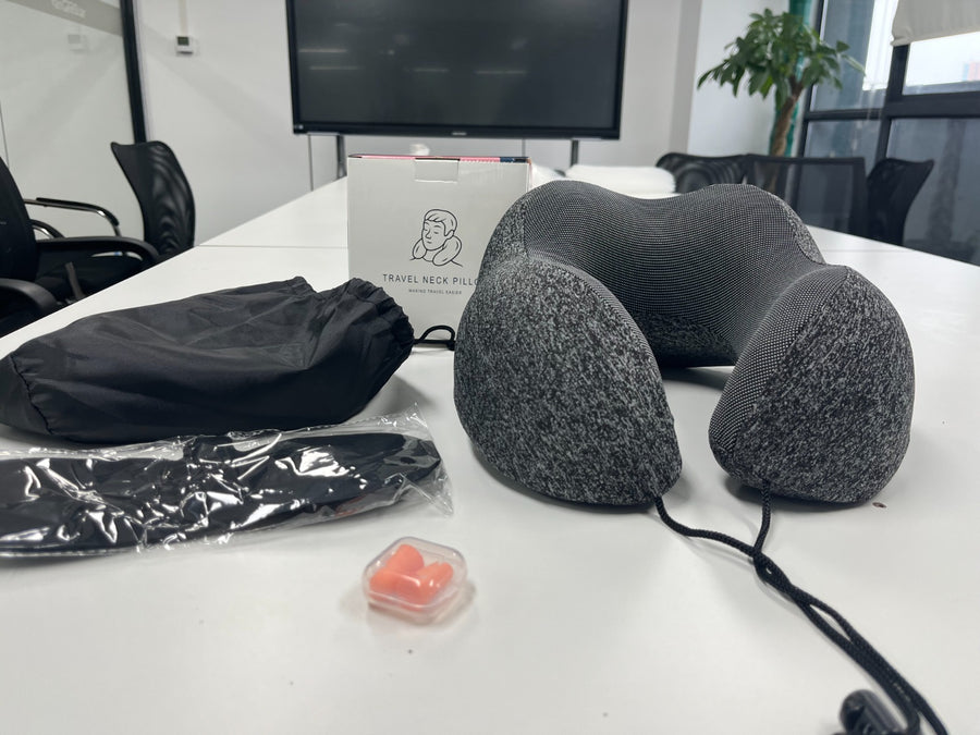 Cojín, almohada cervical para dolor de cuello para viaje