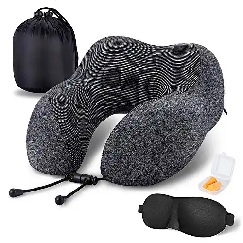 Cojín, almohada cervical para dolor de cuello para viaje