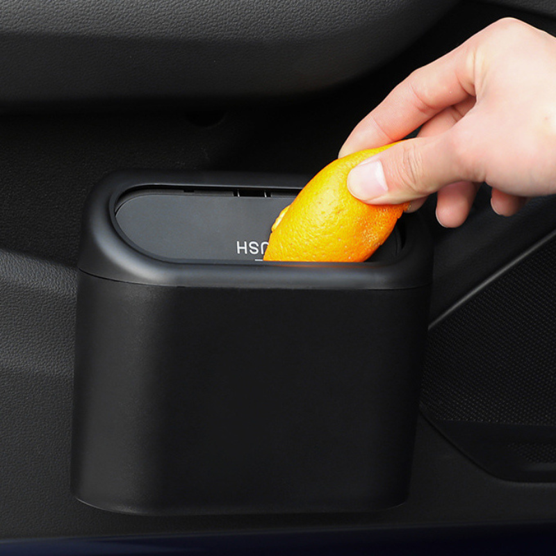 Pack 2 tachos de basura para auto con tapa automática – Prácticos y sin Olores
