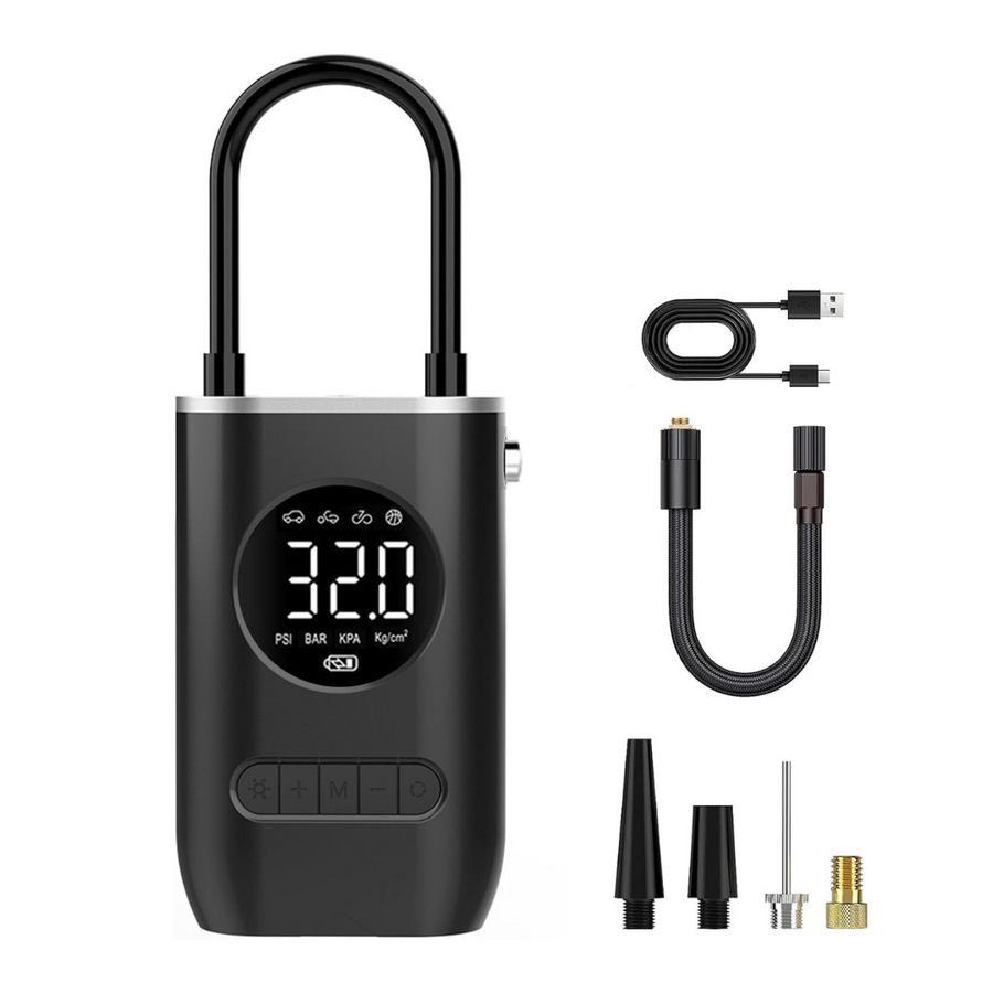 Mini inflador, compresor, para llantas de auto, camioneta, moto