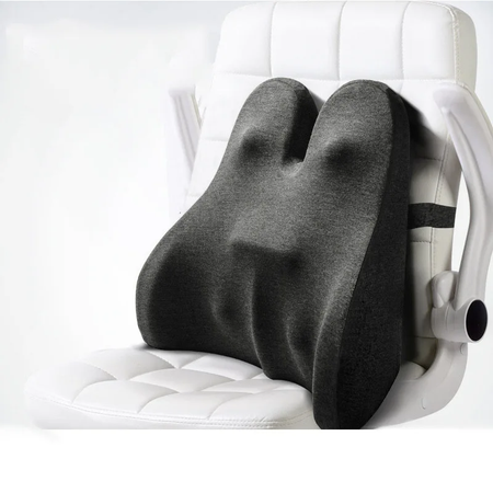 Cojín Espalda Premium Alta Gama Corrector Lumbar Silla Auto