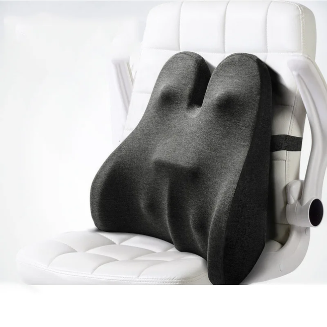 Cojín Espalda Premium Alta Gama Corrector Lumbar Silla Auto