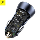Cargador dual, USB, Tipo C, carga rápida-40W-Baseus