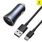 Cargador dual, USB, Tipo C, carga rápida-40W-Baseus