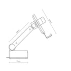 Portacelular, holder de celular con brazo extendible para auto, camioneta