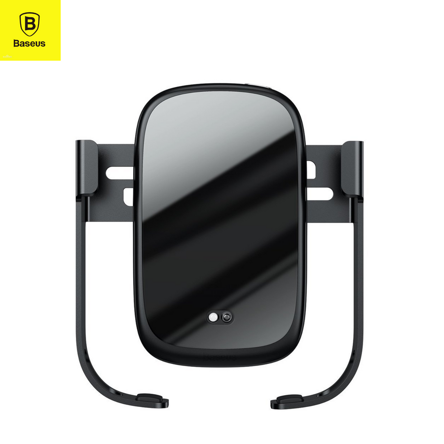 Soporte holder cargador Qi de lujo para celular Baseus CarJollity