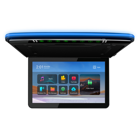 Pantalla de techo, android 9.0, de 13.3" para auto, camioneta, XTRONS