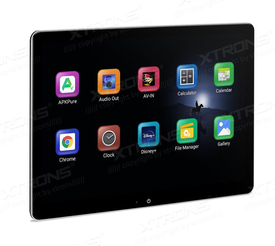 Pantalla, cabecera android 11, de asiento de 12", para auto y camioneta, XTRONS